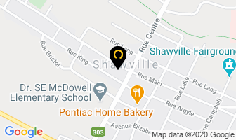 Spa Tique in Shawville map