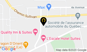 Spa Urbain L'escale in Val-d'Or map