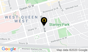 Spadina Auto Repair in Toronto map