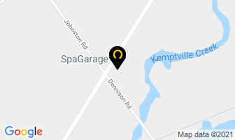 Spagarage in Kemptville map
