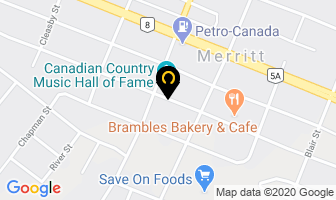 Spaner & Webb Clothing Co in Merritt map