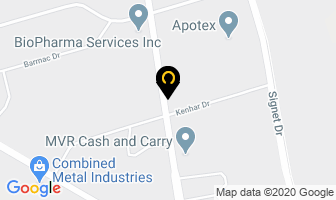 Spar-Marathon Roofing Supplies in Orillia map
