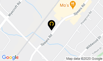 Spar-Marathon Roofing Supplies in Burlington map