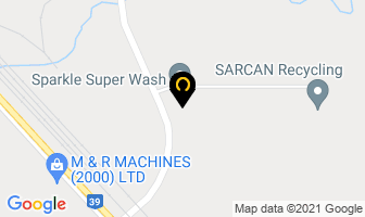 Sparkle Super Wash in Weyburn map