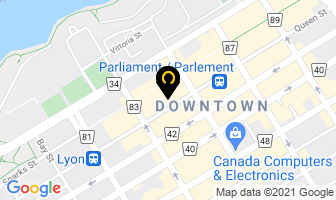 Sparks Dental Clinic in Guelph map