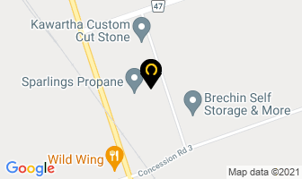 Sparlings Propane in Brechin map