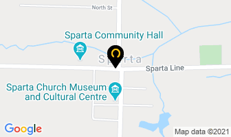 Spartahouse Tea Room in Sparta map