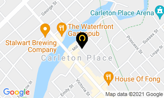 Spartan Pizzeria in Carleton Place map