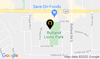 Spartan Refrigeration in Kelowna map