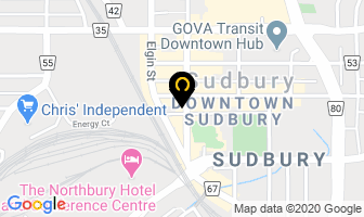 Speakeasy in Sudbury map