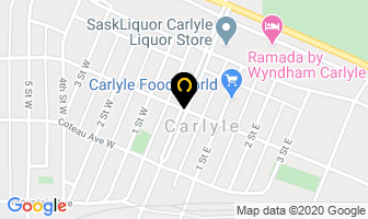 Spearing Service Lp in Carlyle map