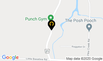 Specialty Fasteners in Tecumseh map