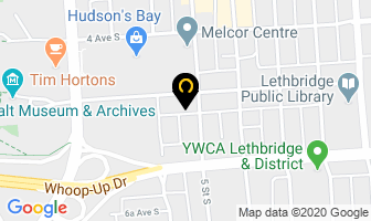 Specs in Lethbridge map