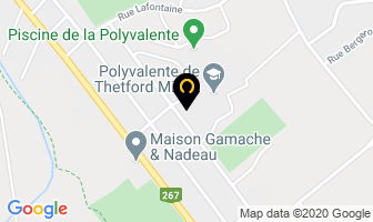 Spect-Art in Thetford Mines map