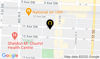 Spectrum Family Law in Calgary map