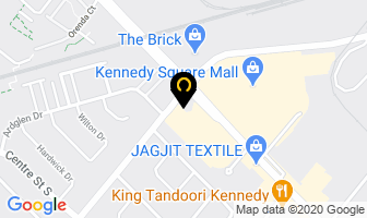 Spectrum Vision Care in Brampton map