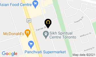 Speedia Express Inc in Etobicoke map