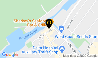 Speed's Neighborhood Pub in Delta map