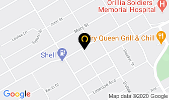 Speedwash Laundromat in Orillia map