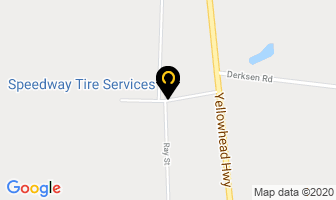 Speedway Tire Services in Vanderhoof map