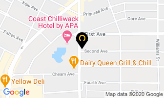 Speedy Cash Payday Advances in Chilliwack map