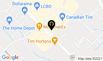 Speedy Glass in Caledon map