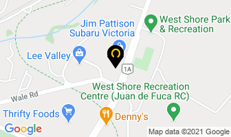 Speedy Glass in Victoria map