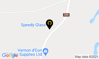 Speedy Glass in Middle West Pubnico map