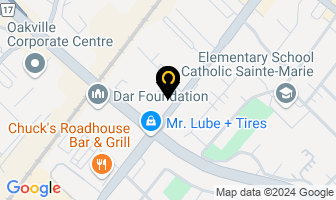 Speers Auto Glass in Oakville map