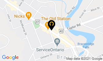 Spektrum Hair Studio in Bracebridge map
