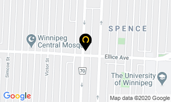 Spence Neighbourhood Association in Winnipeg map