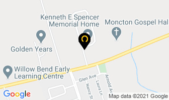 Spencer Kenneth E Memorial Home Inc in Moncton map