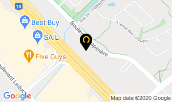 Spera Medical in Brossard map