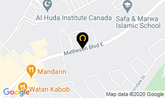 Sphere 3D Inc in Mississauga map