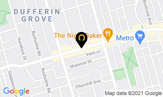 Sphinx Pilates in Toronto map