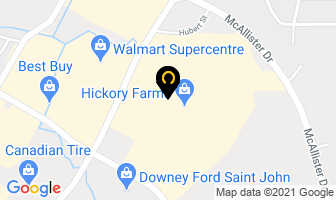 Spicer Jewellery in Saint John map