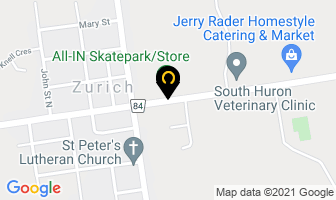 Spider Distributing Ltd in Zurich map