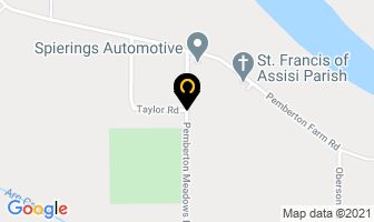 Spierings Automotive in Pemberton map