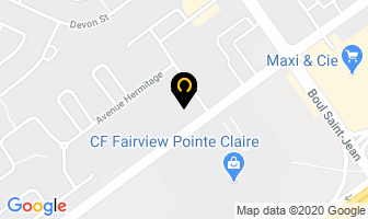 Spinelli Nissan in Pointe-Claire map