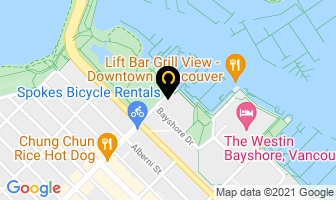 Spirit Cruises Ltd in Vancouver map