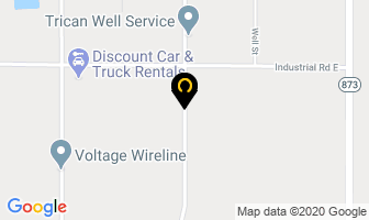 Spirit West Energy Services Corp in Brooks map