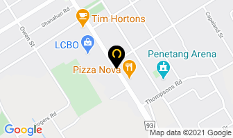 Splash Car Wash in Penetanguishene map
