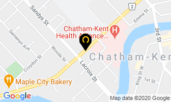 Splat Paintball in Brownsburg-Chatham map