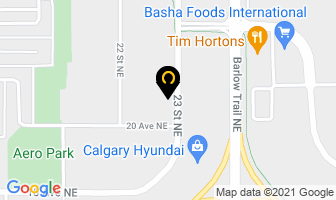 Split Contracting Services Inc in Calgary map