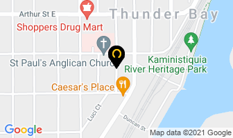 Sponchia Robert in Thunder Bay map