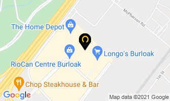 Sport Chek Burloak in Burlington map