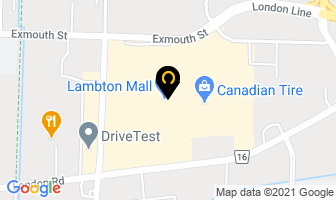 Sport Chek Lambton Mall in Sarnia map