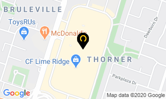Sport Chek Lime Ridge Mall in Hamilton map