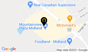 Sport Chek Mountainview Mall in St. Catharines map