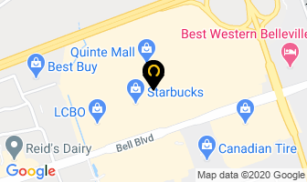 Sport Chek Quinte Mall in Magog map
